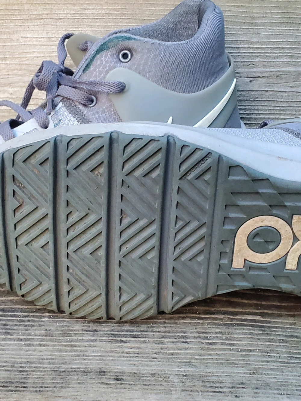 Nike Kids Gray and White Lightweight Sneakers